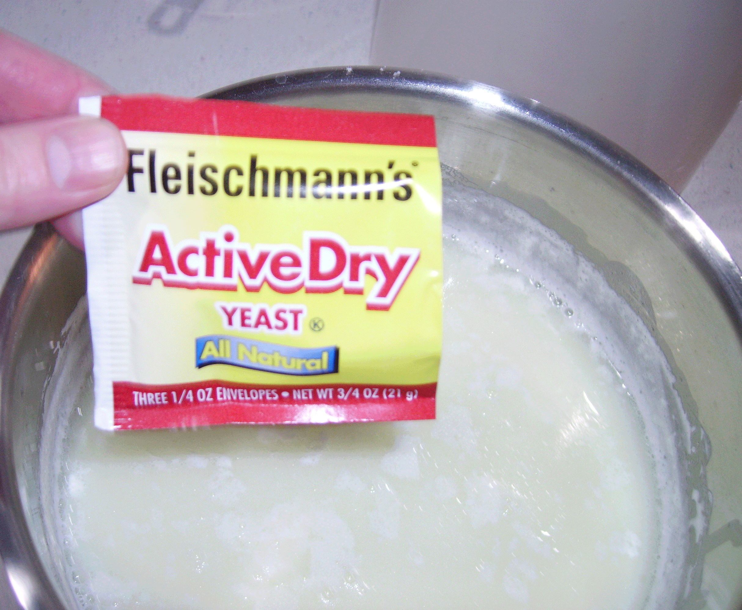 add-yeast