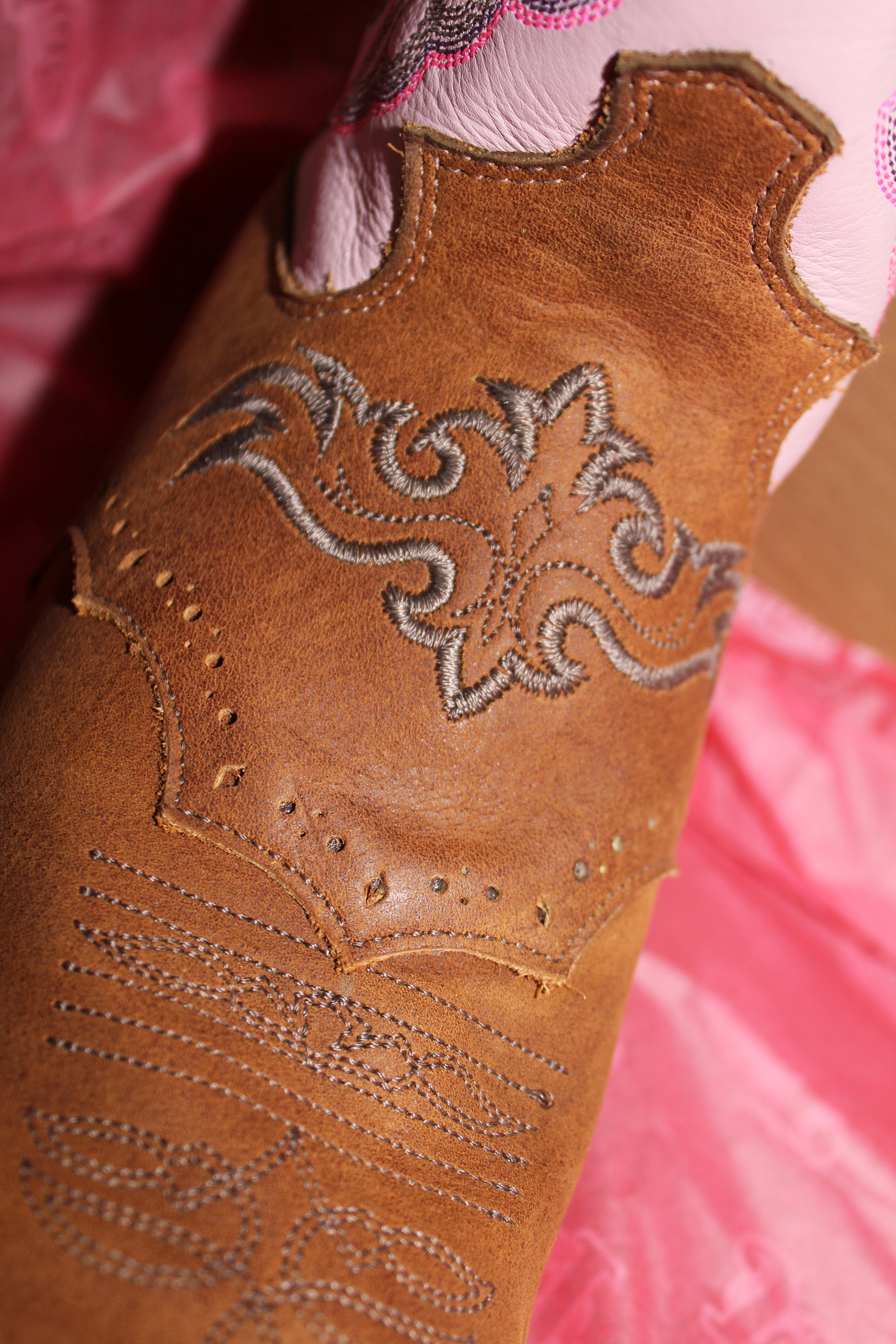 boots vamp detail