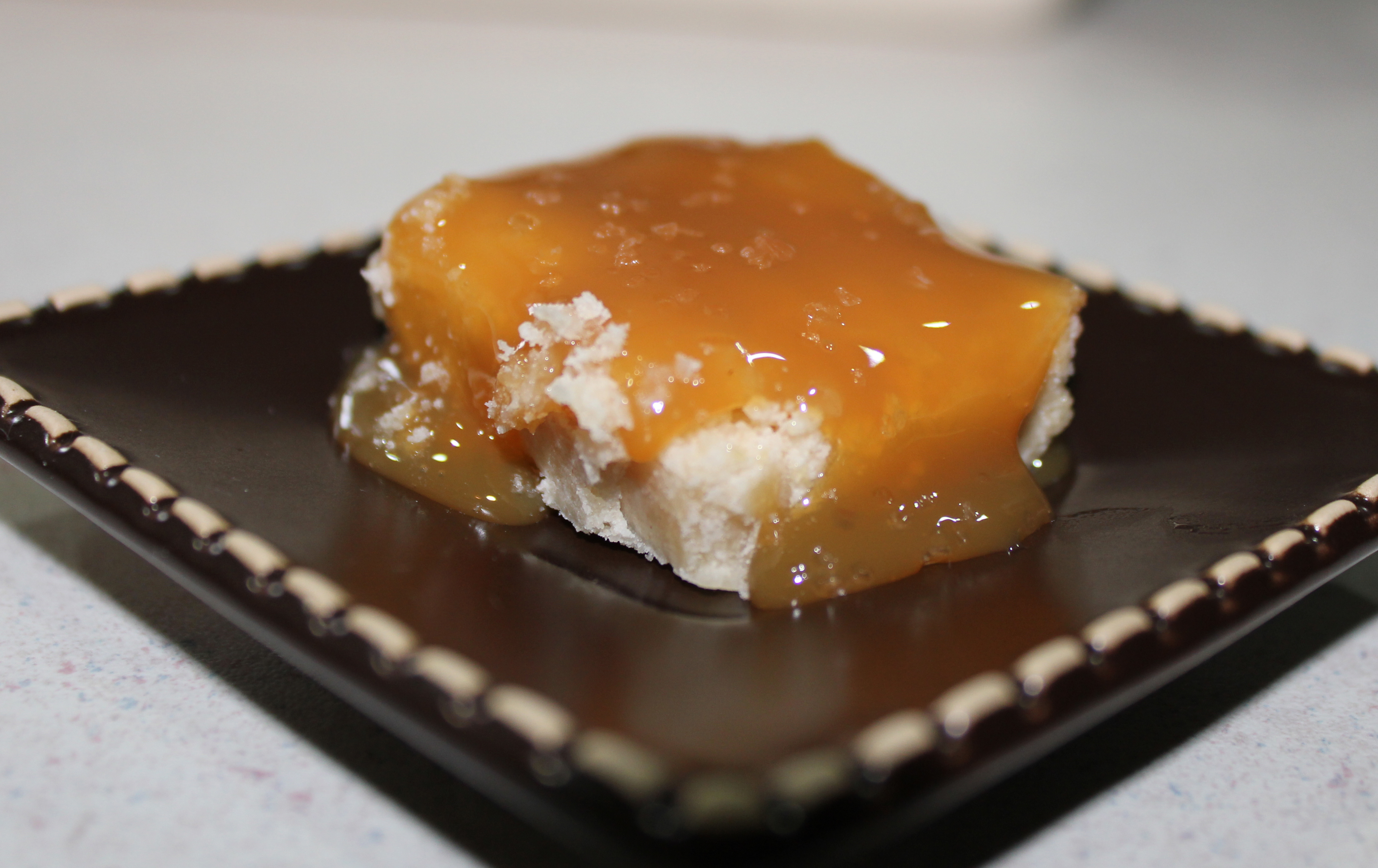 caramel bar done