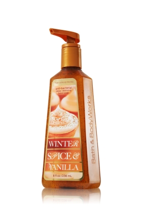 winter spice soap