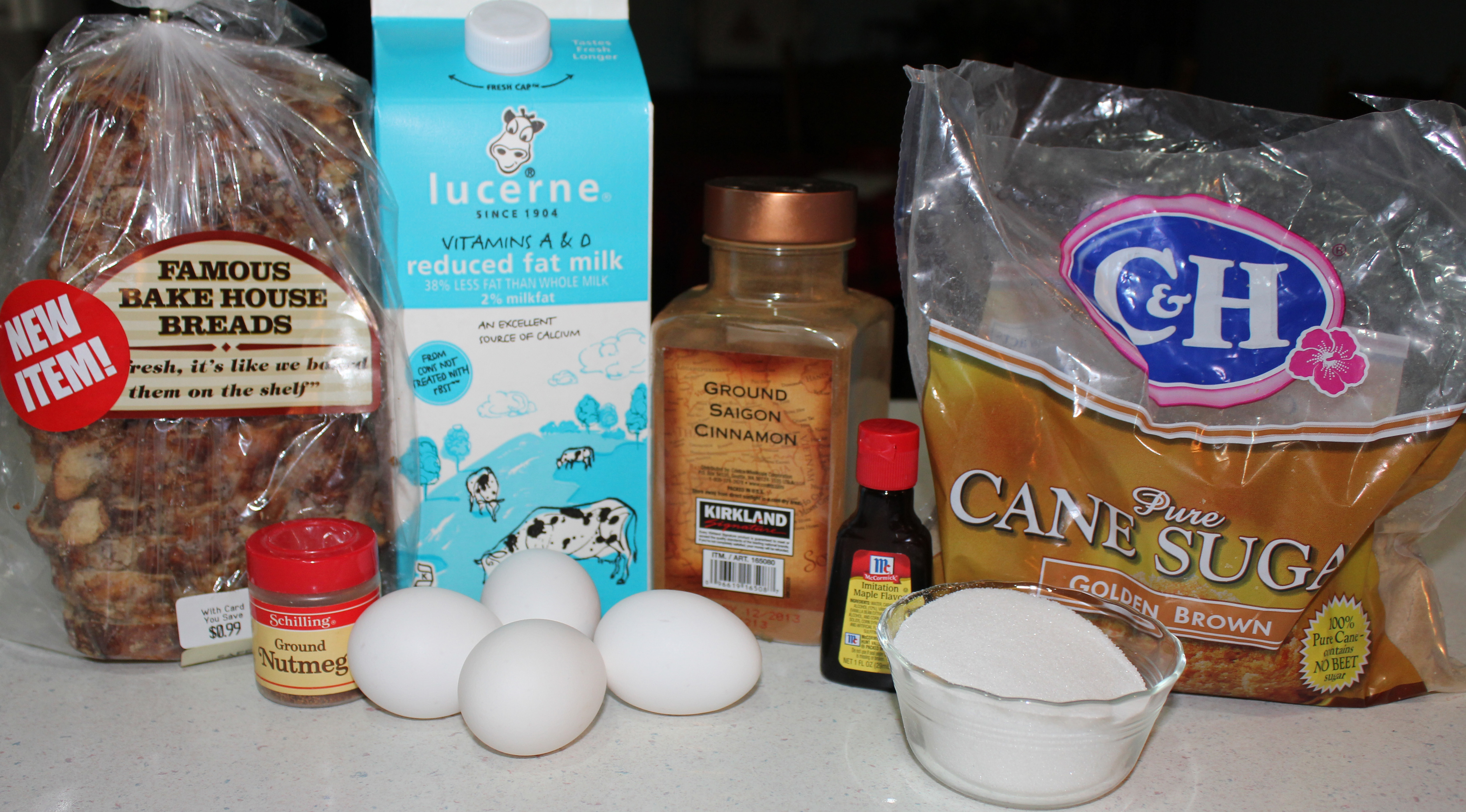 cinnamon bread pudding ingredients