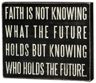 faith holds future