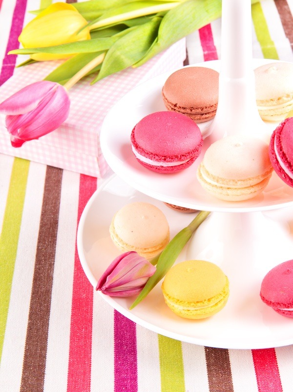 Colorful macaroons