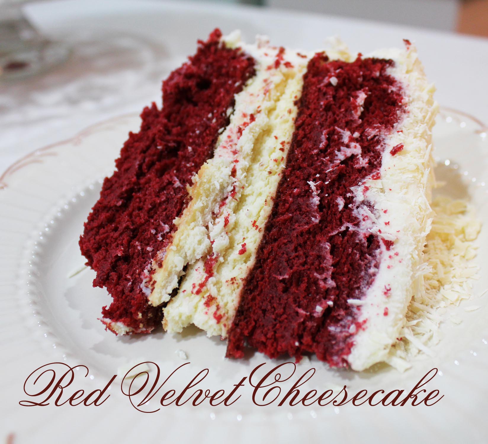 rvcake plated with title