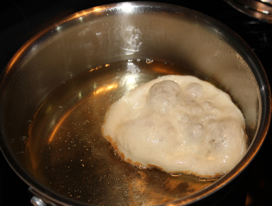 bread - in the fryer