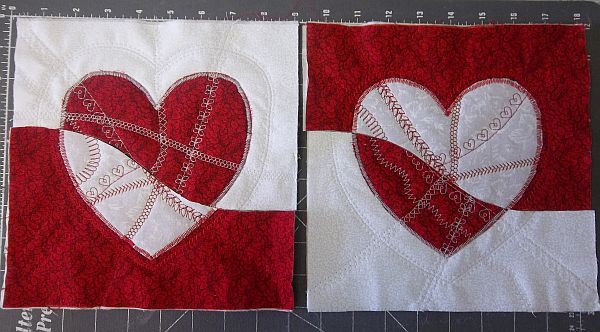 heart quilt