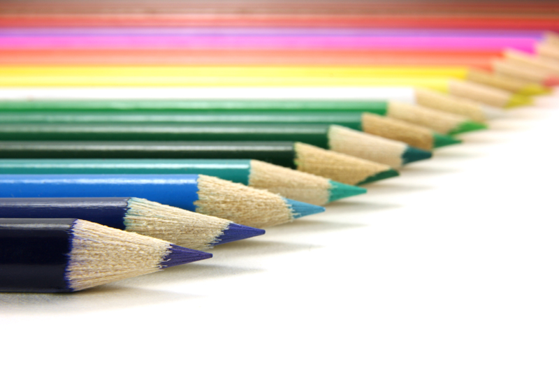 Colored pencils