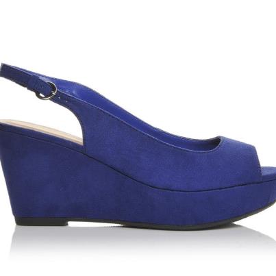 blue sandal