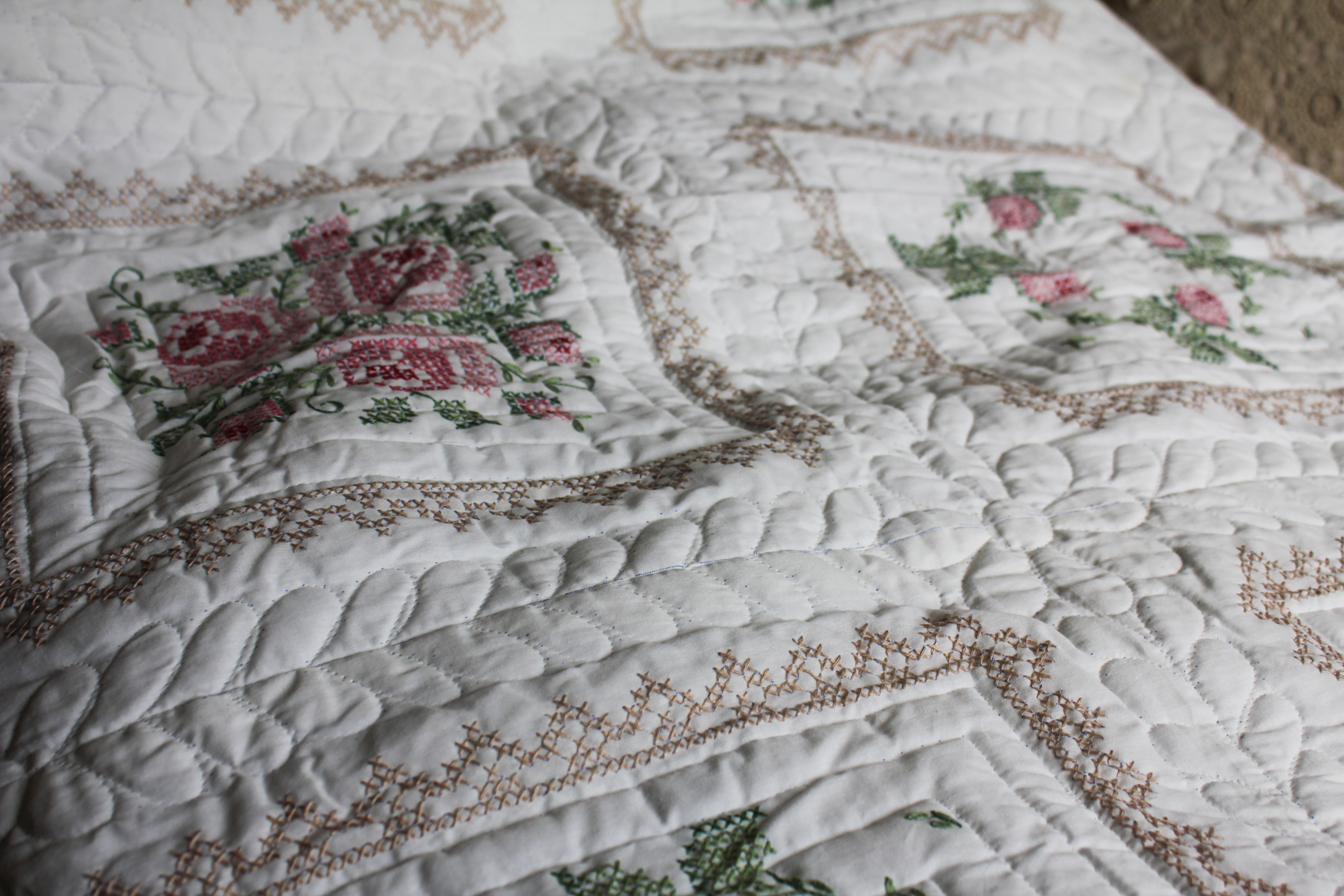 quilt grandma nell roses