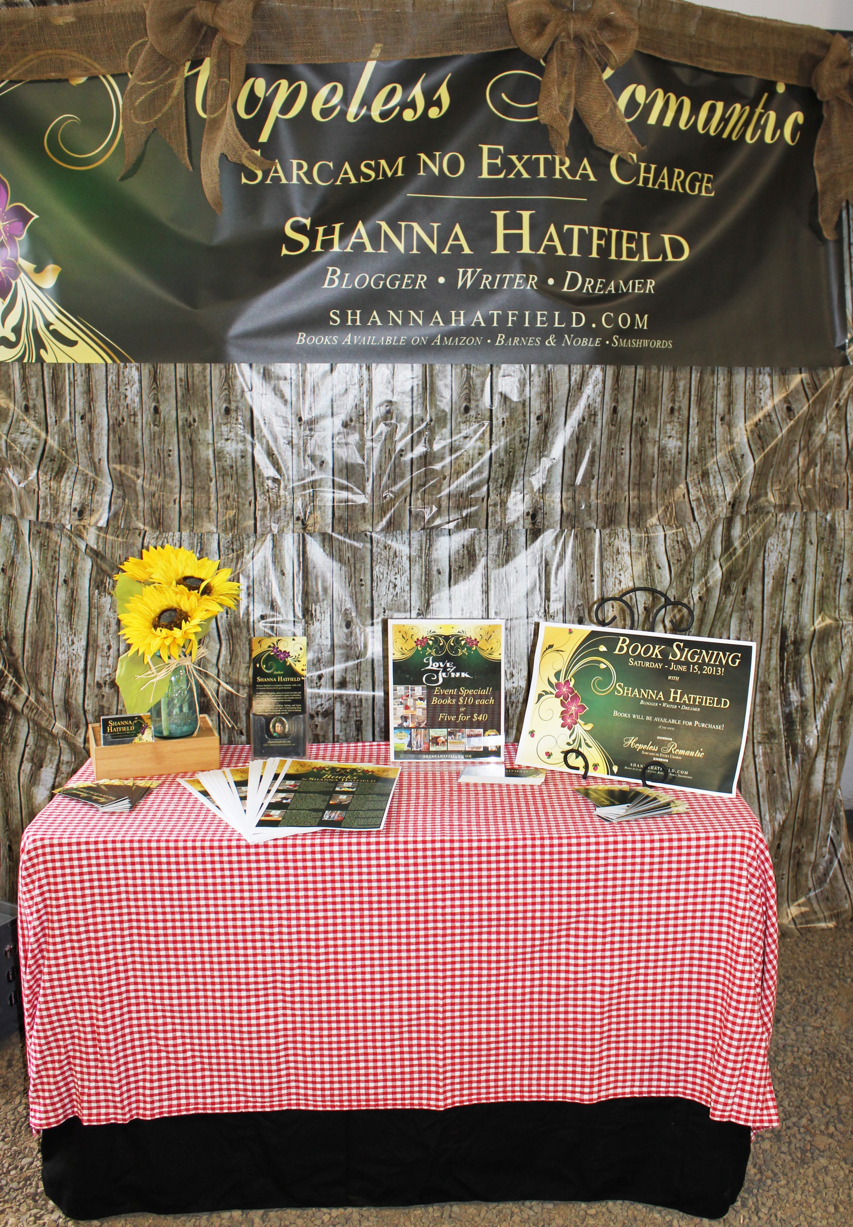 booth at love of junk