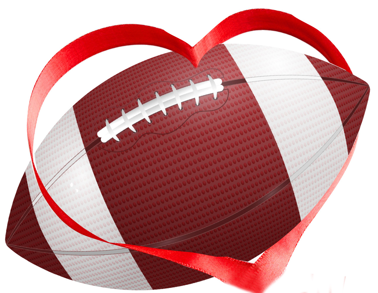 heart football
