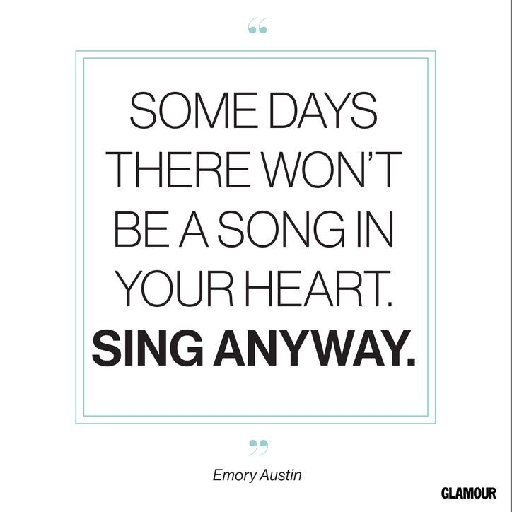 sing anyway