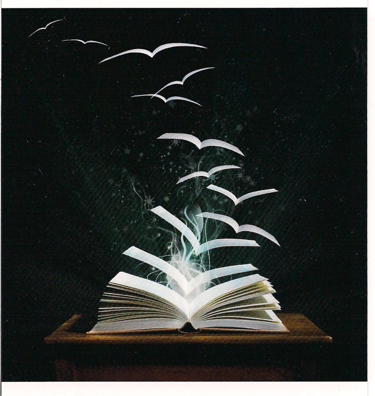 flying books
