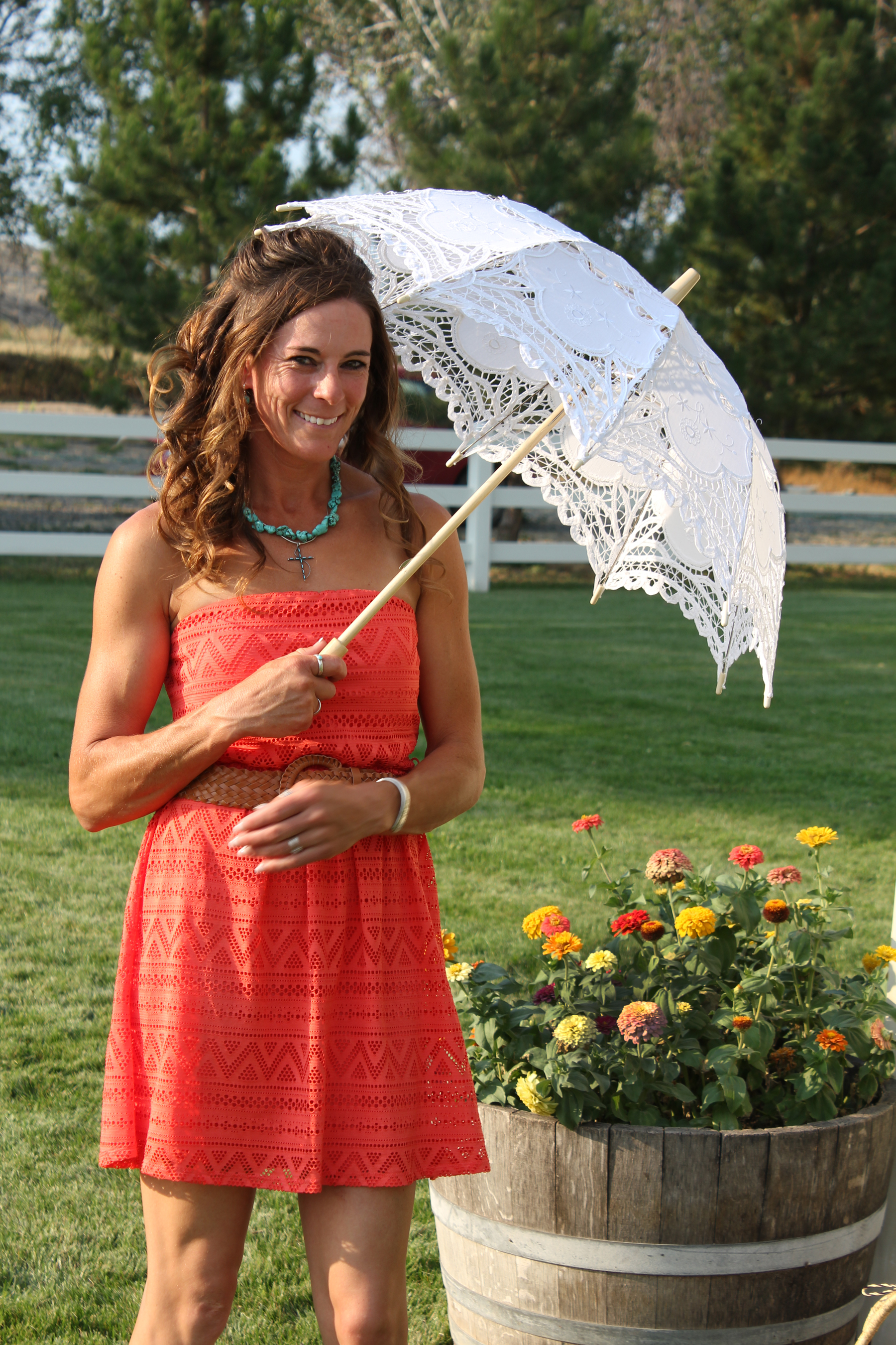 Amanda with Parasol 2